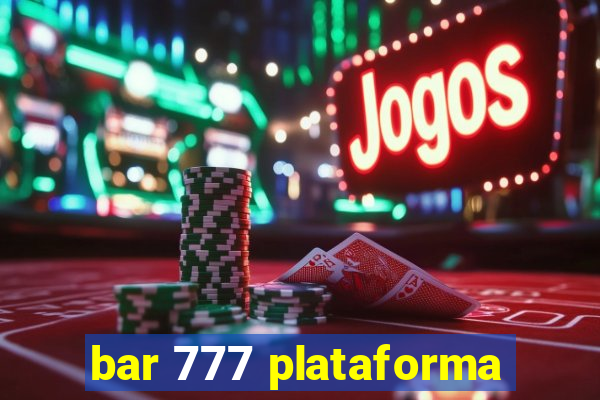 bar 777 plataforma